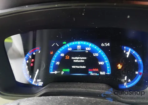 2020 Toyota Corolla Hybrid Le из США, поврежденный, VIN JTDEBRBE6LJ010544